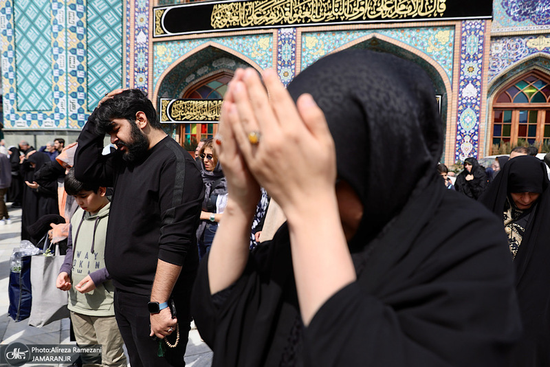 مراسم تحويل سال در آستان حضرت امام زاده صالح (ع)