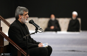 اولین شب مراسم عزاداری حضرت فاطمه‌زهرا (س) در حسینیه امام خمینی