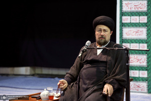 دیدار اعضای شورای مرکزی حزب اعتماد ملی با سید حسن خمینی