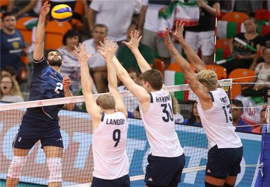 صعود تیم ملی والیبال ایران به عنوان تیم دوم/ شکست بی تاثیر شاگردان کولاکوویچ برابر آمریکا +عکس