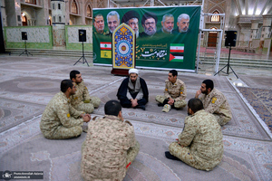 حلقه های محبت و معرفت با پرسنل وظیفه دژبان کل ارتش