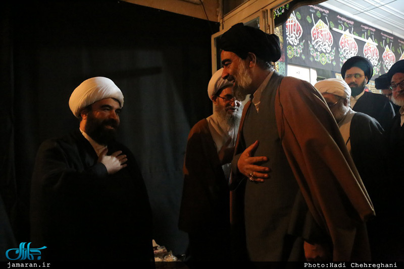 مجلس عزادارى شهادت حضرت صديقه طاهره(س) در بیت آيت الله دوستى زنجانى