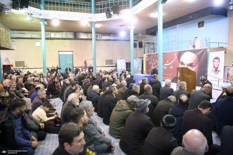 مراسم سی و پنجمین سالگرد گردان علی اکبر (ع) در حسینیه جماران