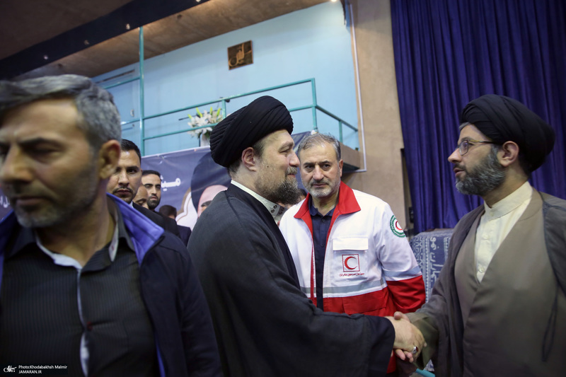 تجدیدمیثاق اعضای سازمان جوانان جمعیت هلال احمر با آرمان‌های امام خمینی(س)؛