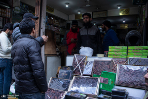 بازار کشمیر هند در آستانه ماه مبارک رمضان