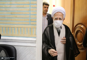 مراسم چهلمین روز درگذشت همسر آیت الله العظمی جوادی آملی‎‎