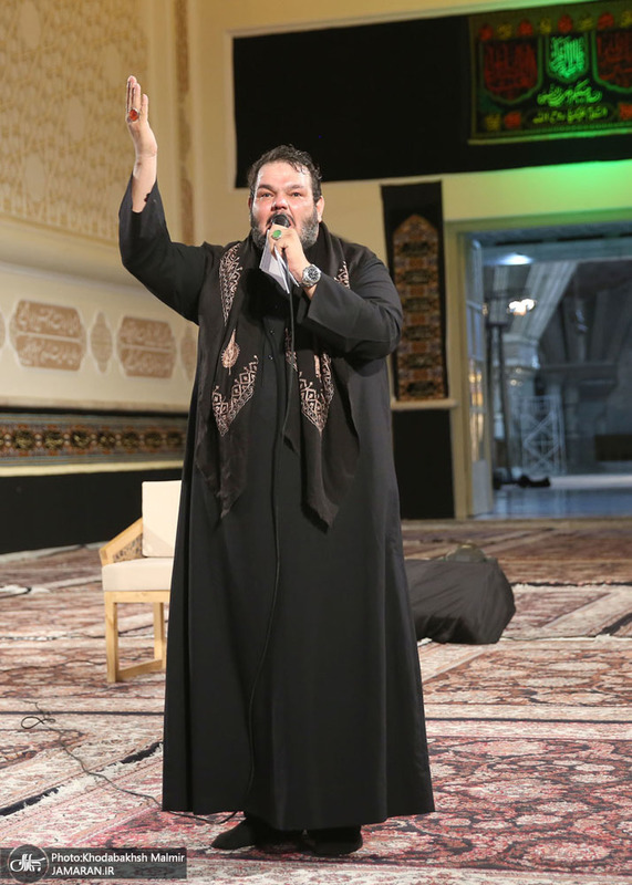 مراسم عزاداری شب عاشورای حسینی(ع) در حرم مطهر امام خمینی(س)