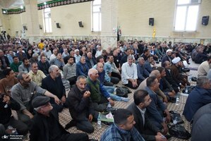 مراسم سی و هفتمین سالگرد بزرگداشت امام خمینی (س) در روستای خیارج استان قزوين