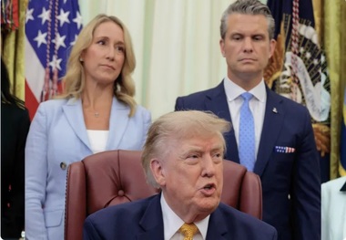 حضور همسر وزیر جنگ در محافل پنتاگون؛ نفوذ بی‌سابقه این زن جنجال‌برانگیز شد