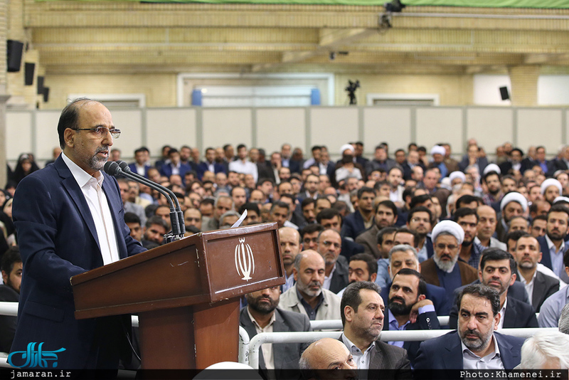 دیدار جمعی از استادان، نخبگان و پژوهشگران دانشگاه‌ها با رهبر معظم انقلاب