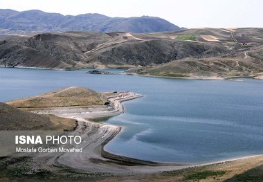 خشکسالی و کمبود آب در پشت سدهای اهر