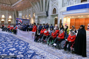 تجدید میثاق ورزشکاران جانباز و معلول استان تهران با آرمان های حضرت امام خمینی(س)