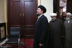 دیدار جمعی از طلاب پاکستانی با سید حسن خمینی