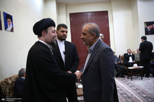 حاشیه دیدار نمایندگان مجلس با سید حسن خمینی