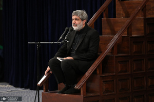 آخرین شب مراسم عزاداری حضرت فاطمه‌زهرا (س) در حسینیه امام خمینی