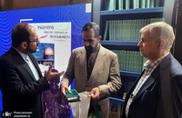 غرفه معاونت بین الملل موسسه تنظیم و نشر آثار امام خمینی (ره) در نمایشگاه کتاب