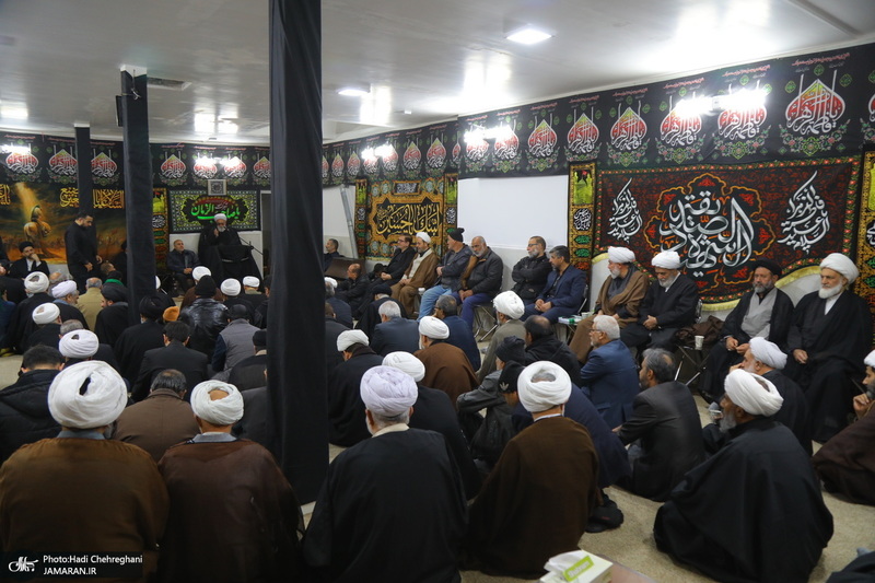 دومین شب عزاداری حضرت فاطمه (س) در بیت آیت الله دوستی زنجانی‎