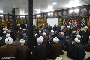 دومین شب عزاداری حضرت فاطمه (س) در بیت آیت الله دوستی زنجانی‎