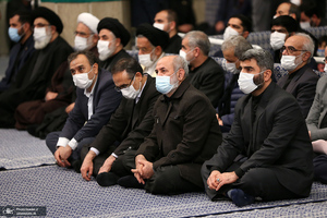 مراسم عزاداری شب شهادت حضرت ‌زهرا (س) در حسینیه امام خمینی