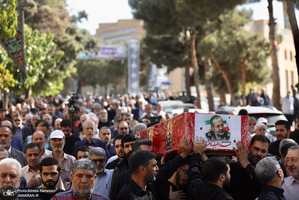 مراسم تشييع سردار عليرضا افشار