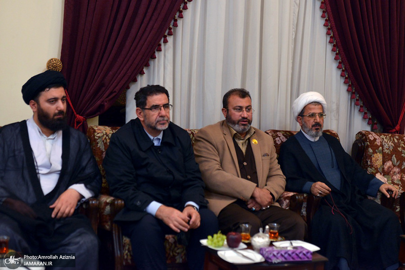 دیدار مهمانان سی و سومین کنفرانس وحدت اسلامی با سید حسن خمینی