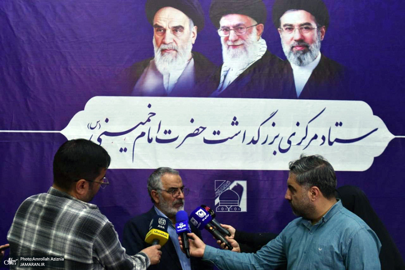 نشست خبری محمدعلی انصاری دبیر ستاد مرکزی بزرگداشت امام خمینی (س) - 2