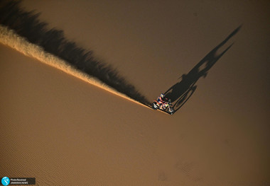 گزارش تصویری| نور و خاک