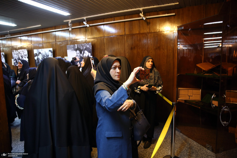 بازدید جمعی از بسیجیان صدا سیماء از جماران