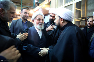 مراسم ختم مرحوم حجت الاسلام و المسلمین صالحی منش در حسینیه جماران