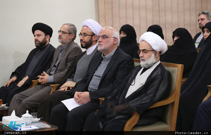دیدار اعضای ستاد نکوداشت علامه محمدتقی جعفری با رهبر معظم انقلاب 