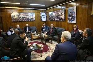 بازدید رئیس کمیته بازرسی کشور ارمنستان از بیت امام خمینی در جماران