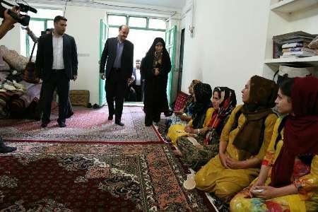 رئیس سازمان میراث فرهنگی کشور از روستای گردشگری نوره سنندج بازدید کرد