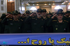 تجدید میثاق پایوران سپاه حفاظت انصار المهدی(عج) با آرمان های حضرت امام خمینی(س)