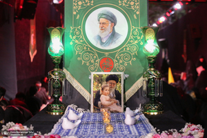 مراسم عزاداری امام حسین (ع) در خیابان کشور دوست