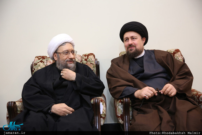 حاشیه تجدید میثاق رئیس قوه قضائیه و مسئولان عالی قضایی با آرمان‌های امام خمینی(س)