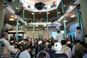 اجتماع مردمی هسته‌های جهاد و پیشرفت در حسینیه جماران-1