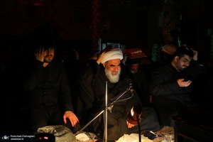 احیای شب بیست و یکم ماه رمضان در تکیه حاج سید حسن قم