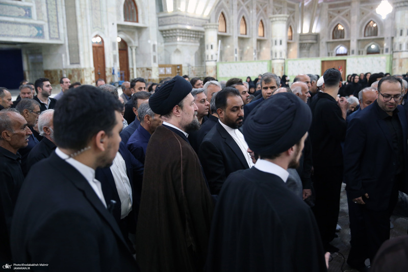 نماز و تشییع حاج علی اکبرشفیعی در حرم مطهر امام خمینی (س)