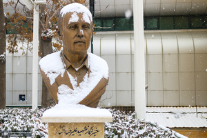 برف امروز تهران - 25 دیماه 1401