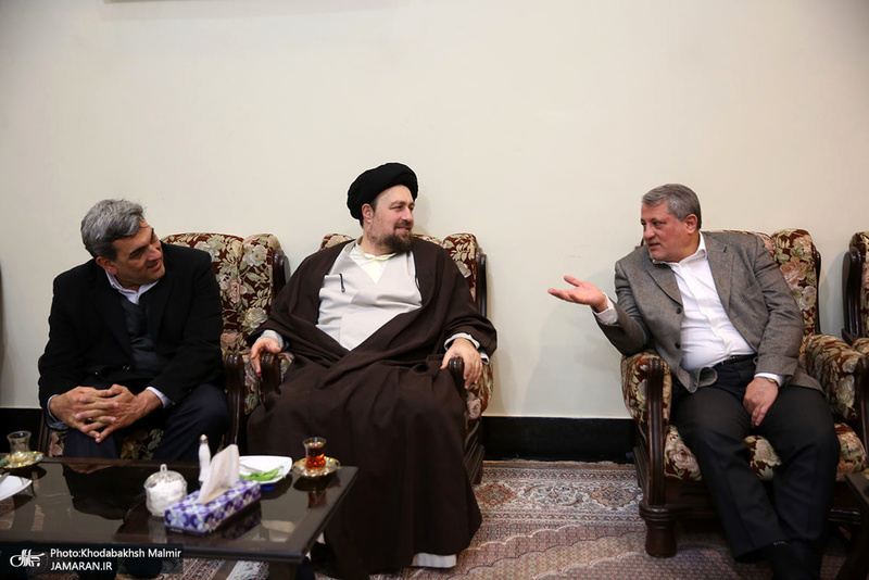 تجدید میثاق شهردار تهران و اعضای شورای اسلامی شهر تهران با آرمان های امام(س)