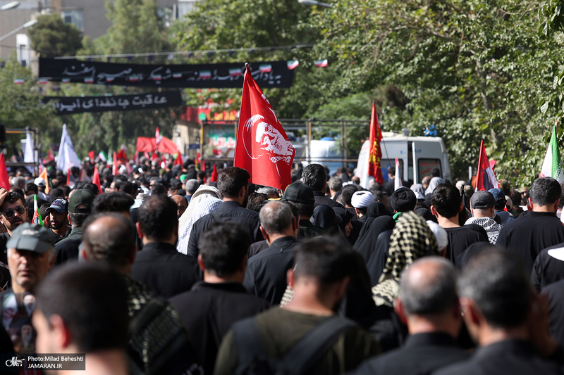 مراسم وداع با رهبر شهید انقلاب در مصلی تهران- 11