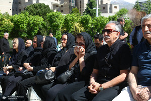 مراسم تشییع مرحوم مسعود اسکویی