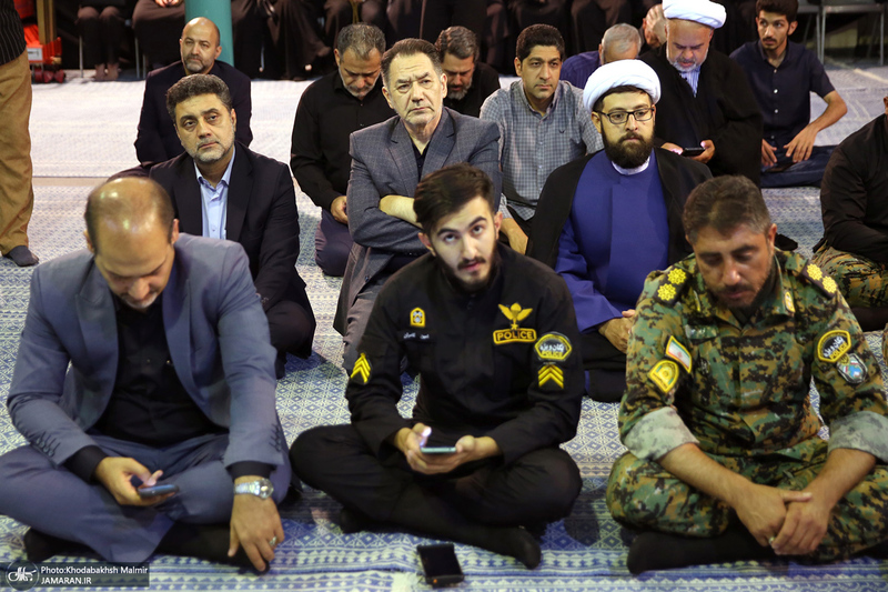 مراسم گرامیداشت رهبر شهید انقلاب در حسینیه جماران-1