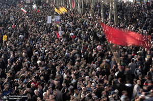 حضور میلیون ها تهرانی در تشییع پیکر مطهر سردار قاسم سلیمانی - 11