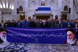 تجدید میثاق مدیران و کارکنان بنیاد مستضعفان با آرمان‌های امام(س)
