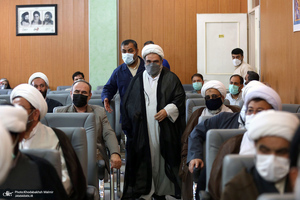 مراسم تودیع و معارفه سرپرست موسسه تنظیم و نشر آثار امام خمینی(س) نمایندگی قم