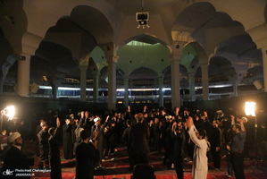 مراسم احیا شب بیست و سوم ماه مباررک رمضان در مصلای قدس قم