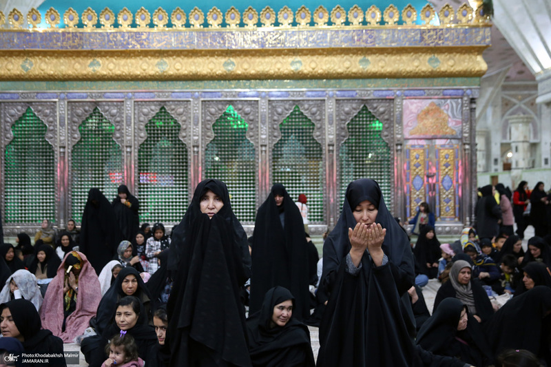 دومین شب مراسم عزاداری حضرت فاطمه‌زهرا (س) در حرم امام خمینی