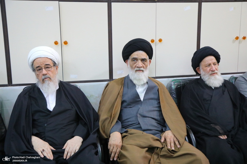 مراسم بزرگداشت برادر آیت الله فقیهی درقم