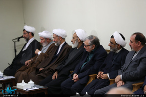 دیدار اعضای ستاد نکوداشت علامه محمدتقی جعفری با رهبر معظم انقلاب 